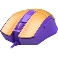 Игровая мышь A4Tech Bloody L65 Max (желтый/фиолетовый) фото 3